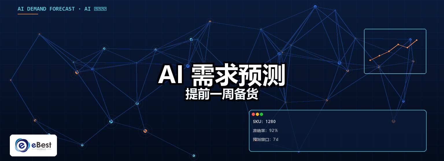 AI 需求预测怎么用?快消智能补货与备货决策实战