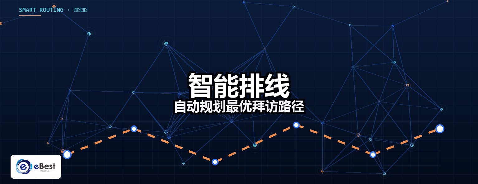 智能排线怎么做?AI 拜访路线优化让业代每天多跑门店