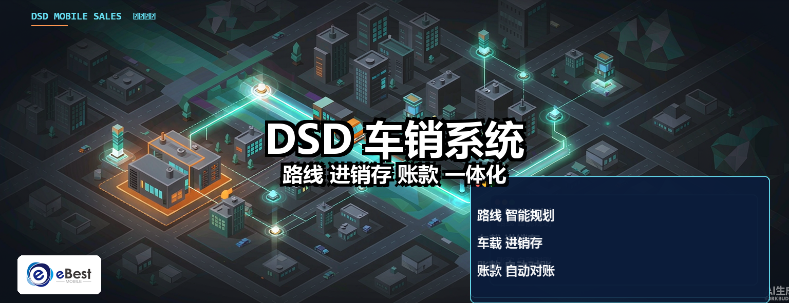 DSD 车销系统怎么选：路线优化、车载进销存与账款一体化