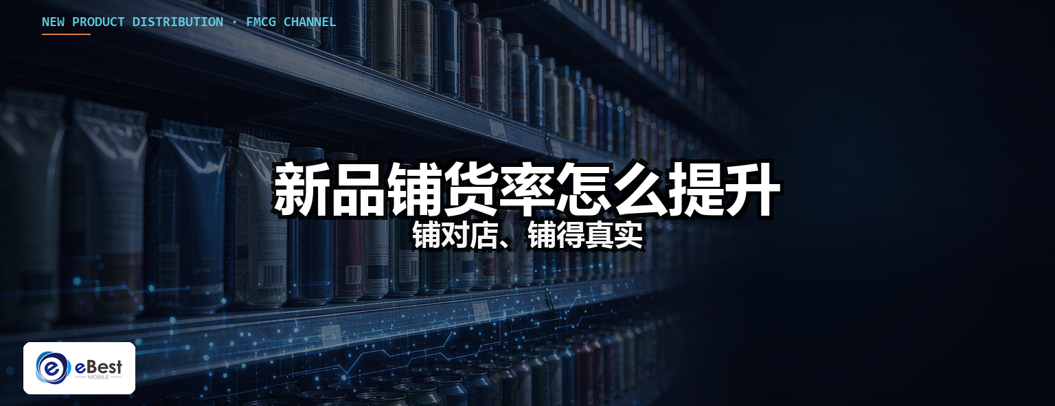 新品铺货率怎么提升?铺对店、铺得真实,比铺得快更重要