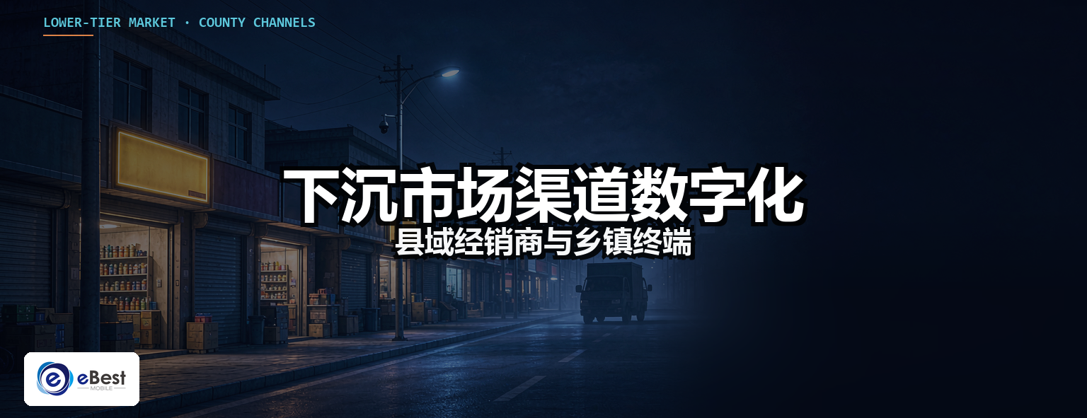 下沉市场快消渠道数字化:县域经销商与乡镇终端怎么管
